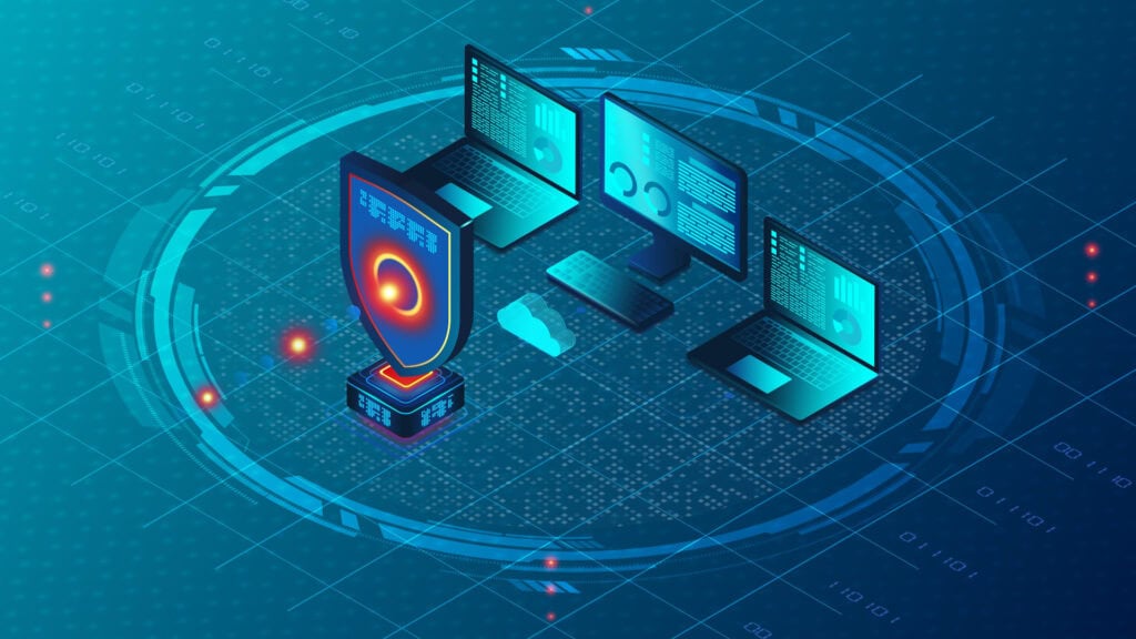 Illustration representing unified threat management